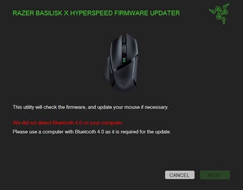 Ships from United States. . Razer basilisk x hyperspeed firmware update without bluetooth